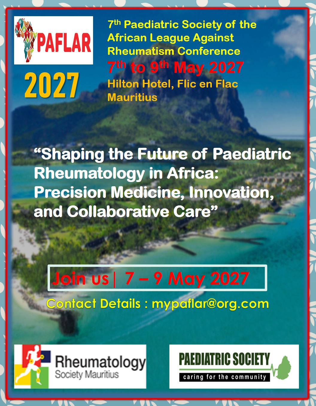 5th Hybrid PAFLAR Congress Event Expanded
